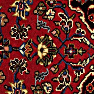 Hand-woven carpet of half